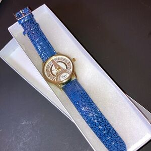 Blue Paris watch
